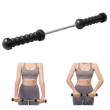 Maxbell Arm Power Exerciser Home Gym Women Men Resistance Exercise System Bands black 30kg