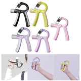 Maxbell Hand Grip Strengthener for Kids Adjustable Resistance 5-20kg Muscle Training Black