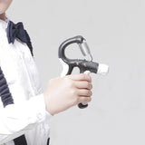 Maxbell Hand Grip Strengthener for Kids Adjustable Resistance 5-20kg Muscle Training Black