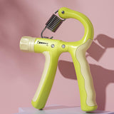 Maxbell Hand Grip Strengthener for Kids Adjustable Resistance 5-20kg Muscle Training Green