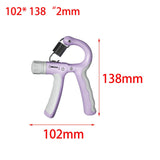 Maxbell Hand Grip Strengthener for Kids Adjustable Resistance 5-20kg Muscle Training Violet White