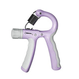Maxbell Hand Grip Strengthener for Kids Adjustable Resistance 5-20kg Muscle Training Violet White