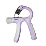 Maxbell Hand Grip Strengthener for Kids Adjustable Resistance 5-20kg Muscle Training Violet White