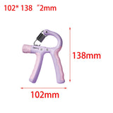 Maxbell Hand Grip Strengthener for Kids Adjustable Resistance 5-20kg Muscle Training Violet Pink