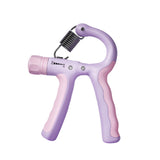 Maxbell Hand Grip Strengthener for Kids Adjustable Resistance 5-20kg Muscle Training Violet Pink
