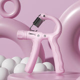 Maxbell Hand Grip Strengthener for Kids Adjustable Resistance 5-20kg Muscle Training Pink