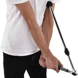 Maxbell Golf Swing Trainer Fold Rod Device Lightweight for Home Simulator Training