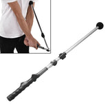 Maxbell Golf Swing Trainer Fold Rod Device Lightweight for Home Simulator Training