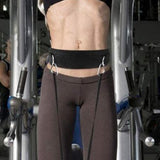 Maxbell Adjustable Resistance Band with Rings Runner Body Stretching Waist Belt