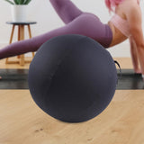 Maxbell Ball Chair Cover Yoga Exercise Anti Slid with Handle Training Belly Gym Gray