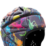 Maxbell Rugby Headgear Children Youth Padded for Roller Skating Baseball Colorful