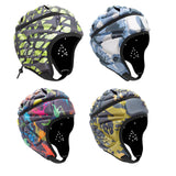 Maxbell Rugby Headgear Children Youth Padded for Roller Skating Baseball Colorful