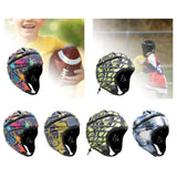 Maxbell Rugby Headgear Children Youth Padded for Roller Skating Baseball Colorful
