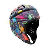 Maxbell Rugby Headgear Children Youth Padded for Roller Skating Baseball Colorful