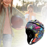 Maxbell Rugby Headgear Children Youth Padded for Roller Skating Baseball Colorful