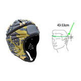 Maxbell Rugby Headgear Children Youth Padded for Roller Skating Baseball Yellow
