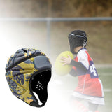 Maxbell Rugby Headgear Children Youth Padded for Roller Skating Baseball Yellow