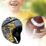 Maxbell Rugby Headgear Children Youth Padded for Roller Skating Baseball Yellow