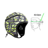 Maxbell Rugby Headgear Children Youth Padded for Roller Skating Baseball Green