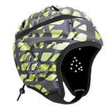 Maxbell Rugby Headgear Children Youth Padded for Roller Skating Baseball Green