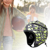 Maxbell Rugby Headgear Children Youth Padded for Roller Skating Baseball Green