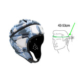 Maxbell Rugby Headgear Children Youth Padded for Roller Skating Baseball Blue