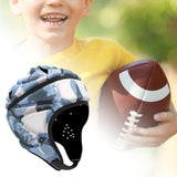 Maxbell Rugby Headgear Children Youth Padded for Roller Skating Baseball Blue