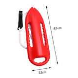 Maxbell Rescue Can Rescue Buoy Free Inflatable for Lifeguard Large Buoyancy Red