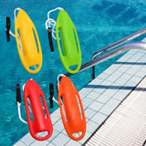 Maxbell Rescue Can Rescue Buoy Free Inflatable for Lifeguard Large Buoyancy Red