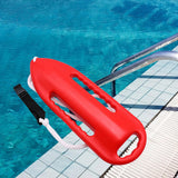 Maxbell Rescue Can Rescue Buoy Free Inflatable for Lifeguard Large Buoyancy Red