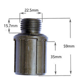 Maxbell Durable Mountain Bike Freehub Body 7-10 Speed Repairing Adaptor Reliable Lock Teeth Hub Ball