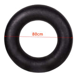Maxbell Heavy Duty River Tube Sturdy Sport Inner Tube for Ski Grass Sliding Summer 80cm