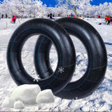 Maxbell Heavy Duty River Tube Sturdy Sport Inner Tube for Ski Grass Sliding Summer 80cm