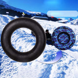 Maxbell Heavy Duty River Tube Sturdy Sport Inner Tube for Ski Grass Sliding Summer 80cm