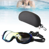 Maxbell Professional Swimming Glasses Non Slip Diving Eyewear Frame Black Plating