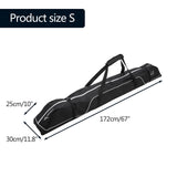 Maxbell Ski and Snowboard Bag Backpack with Handle Heavy Duty for Outdoor Gloves 172cm