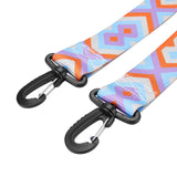 Maxbell Snowboard Carrier Strap Equipment Accessories for Adult Youth for Ski Boots Violet And Blue