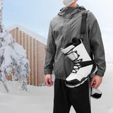 Maxbell Snowboard Carrier Strap Equipment Accessories for Adult Youth for Ski Boots Black