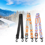 Maxbell Snowboard Ski Boot Carrier Strap Shoulder Belt Portable Skates Carry Leash Yellow