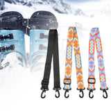 Maxbell Snowboard Ski Boot Carrier Strap Shoulder Belt Portable Skates Carry Leash Yellow