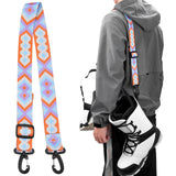 Maxbell Snowboard Ski Boot Carrier Strap Shoulder Belt Portable Skates Carry Leash Purple