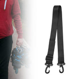 Maxbell Snowboard Ski Boot Carrier Strap Shoulder Belt Portable Skates Carry Leash Black