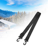 Maxbell Snowboard Ski Boot Carrier Strap Shoulder Belt Portable Skates Carry Leash Black