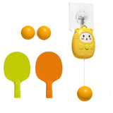 Maxbell Hanging Table Tennis Trainer Training Device for Children Holiday Gifts yellow