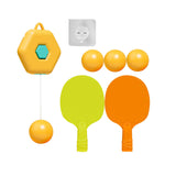 Maxbell Indoor Hanging Table Tennis with Balls for Family School Birthday Gifts yellow