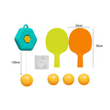 Maxbell Indoor Hanging Table Tennis with Balls for Family School Birthday Gifts blue