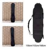 Maxbell Snowboard Storage Bag Soft Cover Stretch Suitcase with Detachable Strap 150cm
