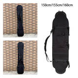 Maxbell Snowboard Storage Bag Soft Cover Stretch Suitcase with Detachable Strap 150cm