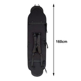 Maxbell Snowboard Storage Bag Soft Cover Stretch Suitcase with Detachable Strap 160cm