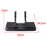 Maxbell Core Trainer Abdominal with Handles Bodybuilding Fitness Push Ups Board Without Pedals Black